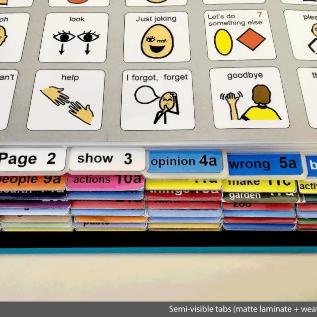 Semi-Visible Tabs